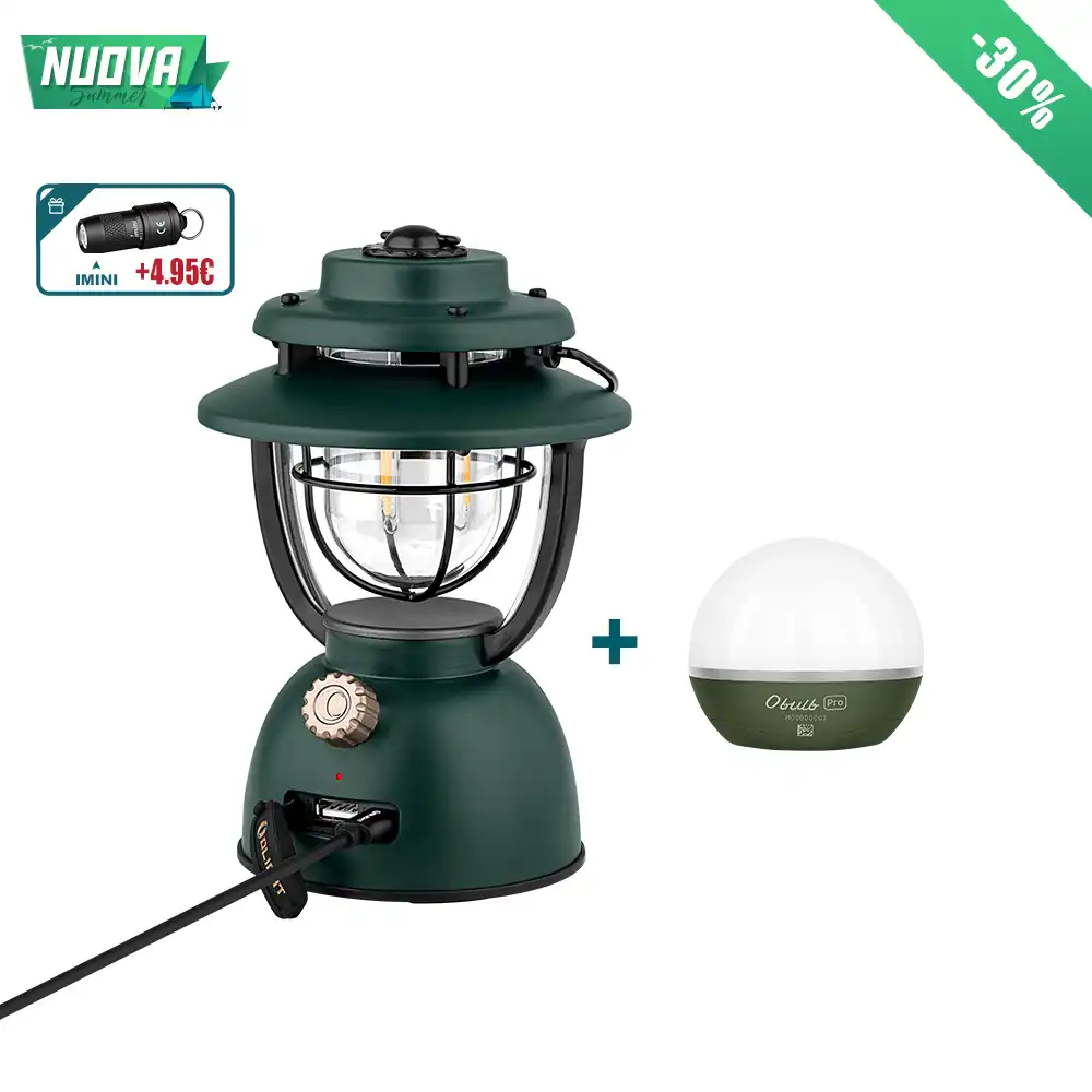 Olantern Classic 2 Pro Ricaricabile Magnetica in Bundle
